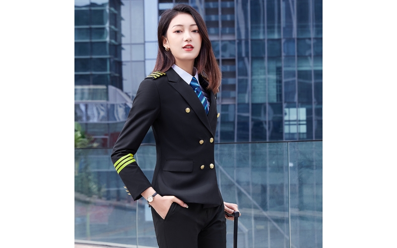 飛行員女西裝 職業(yè)女西服 機長服 航空制服 女西褲 MGLTF8821